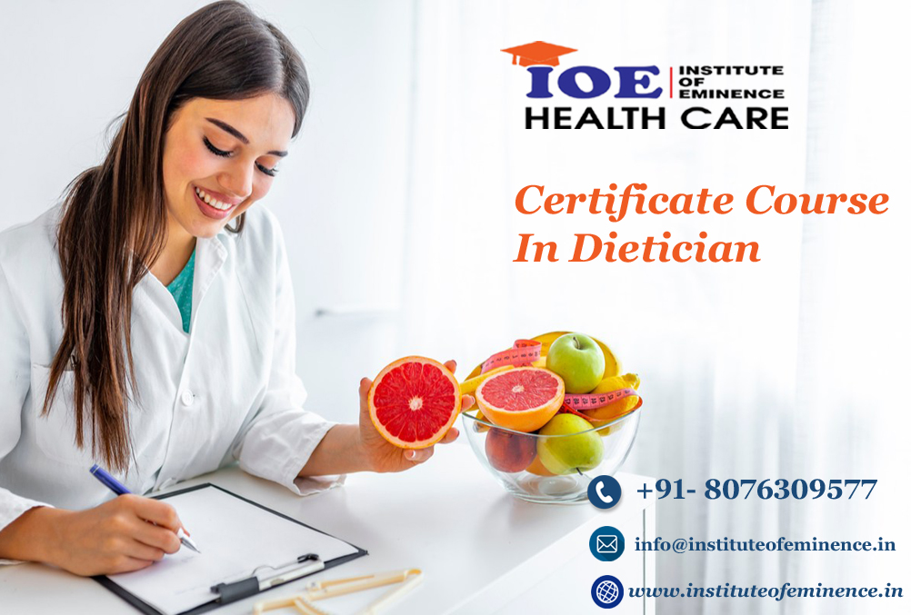 certificate course in dietician | Certificate Course in Nutrition and Dietetics